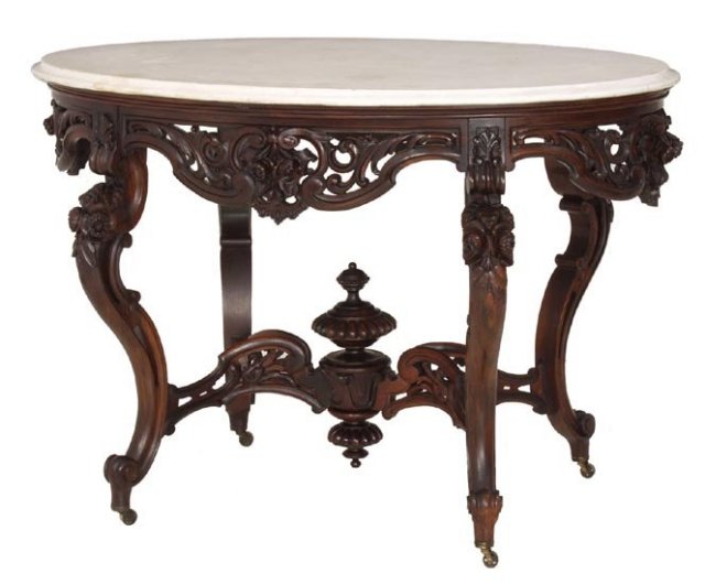 Meeks Rosewood Laminated Center Table