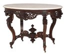 Meeks Rosewood Laminated Center Table