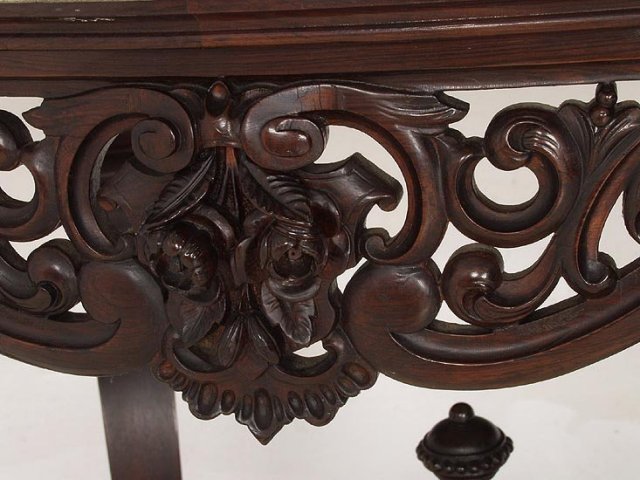 Meeks Rosewood Laminated Center Table