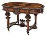 Inlaid Rosewood Center Table