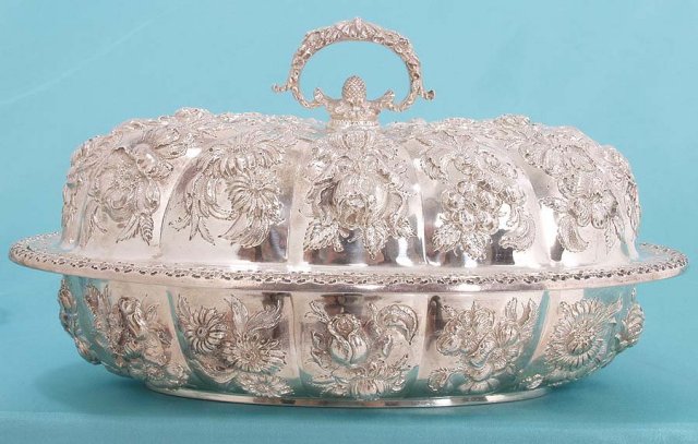 S. Kirk Sterling Covered Bowl