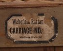 Wakefield wicker baby buggy