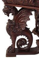 R.J. Horner mahogany partner's table