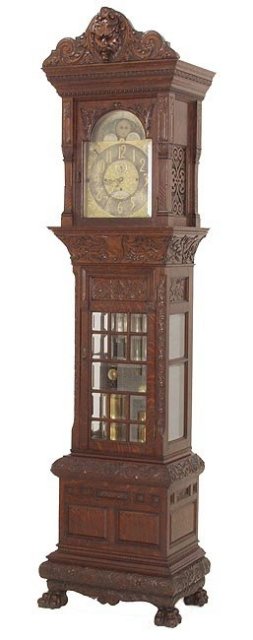 Tiffany Durfee #20 oak Grandfather clock