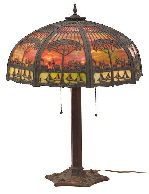 Octagonal Shade Lamp