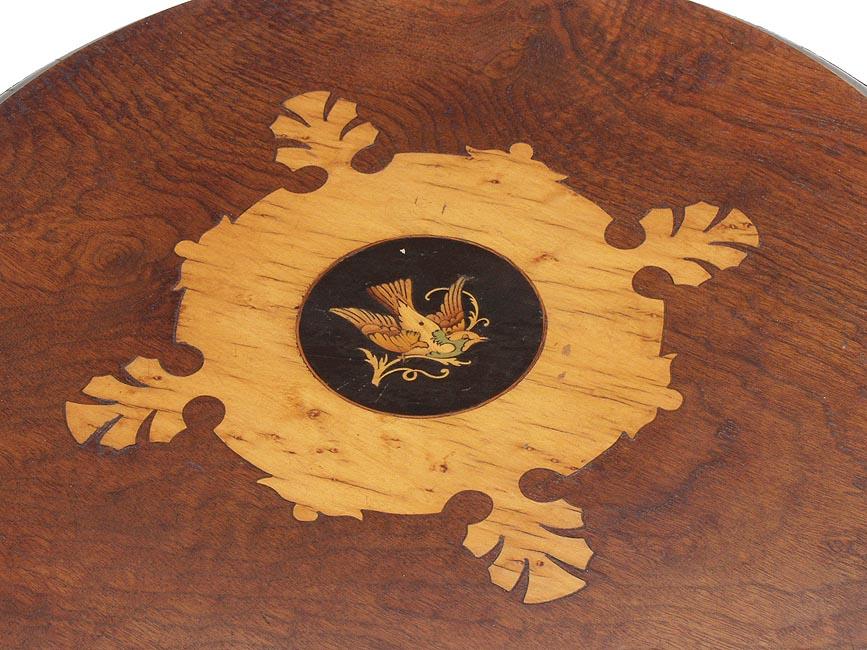 Round Inlaid stand