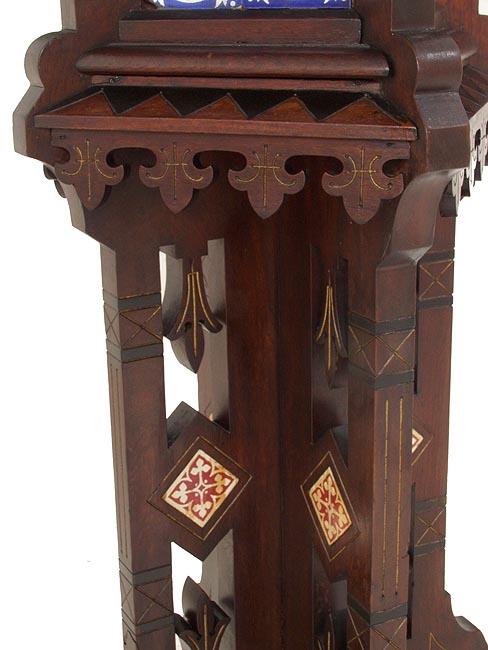 Gothic Walnut Pedestal