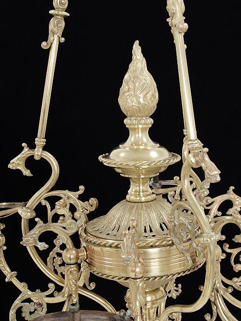 Six Arm Chandelier