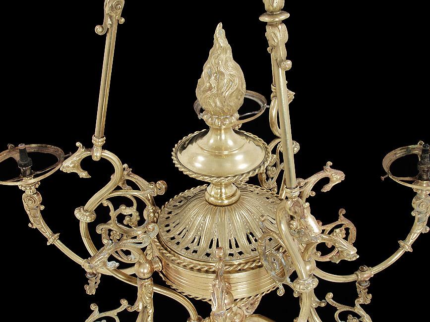 Six Arm Chandelier