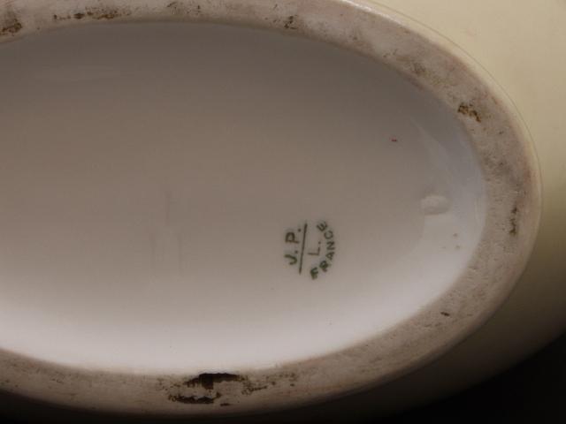 Limoge Dragon handled vase