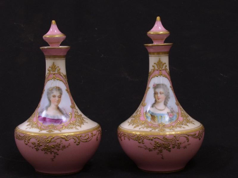 Limoge Perfume Bottles