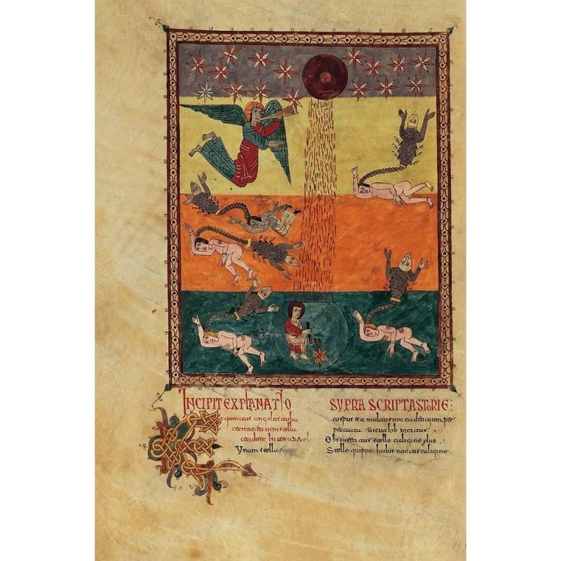 Folder of 5 prints from the Girona Beatus