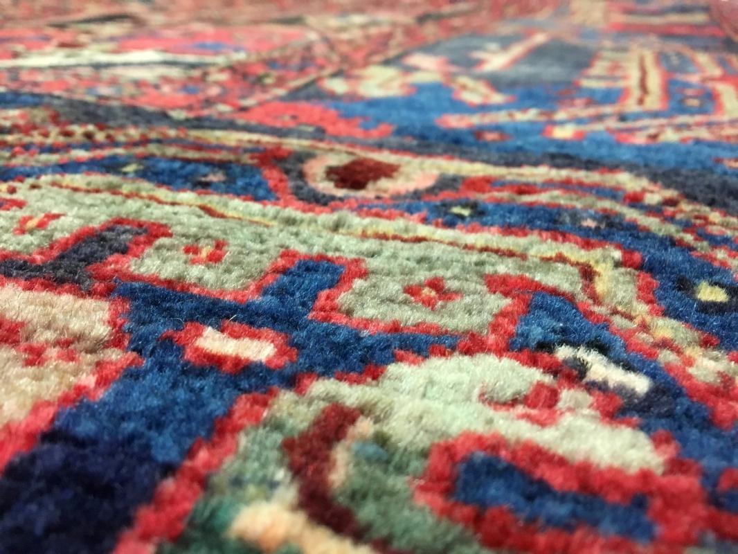 Vintage Persian Hamadan Red Oriental Runner 5'7 x 10'10