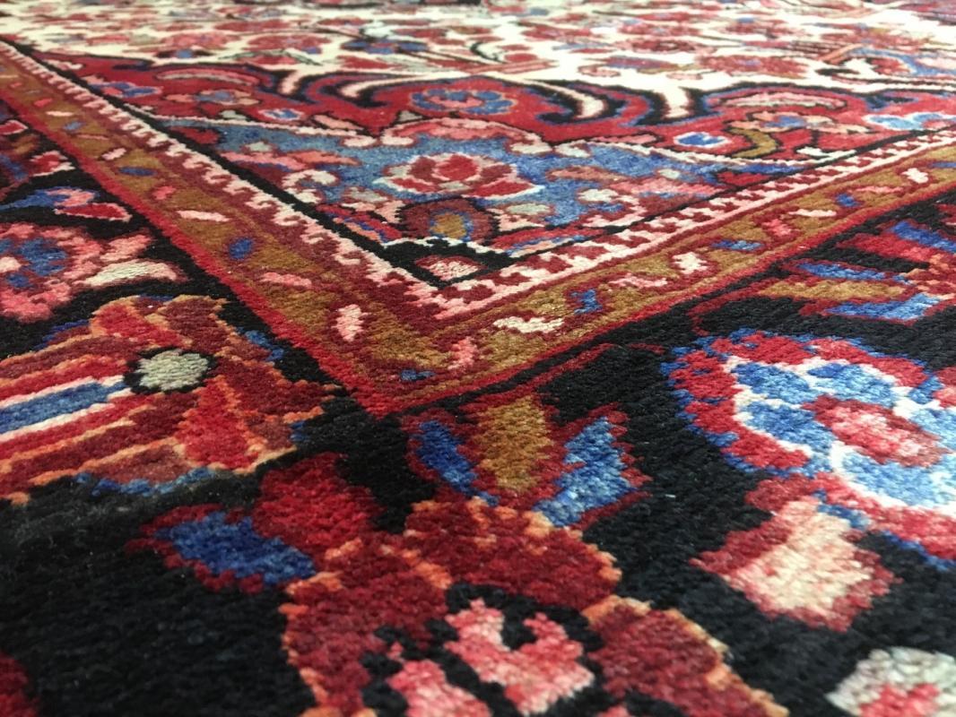 Handmade Vintage Persian Hamadan Oriental Area Rug 4'11 x 8'6