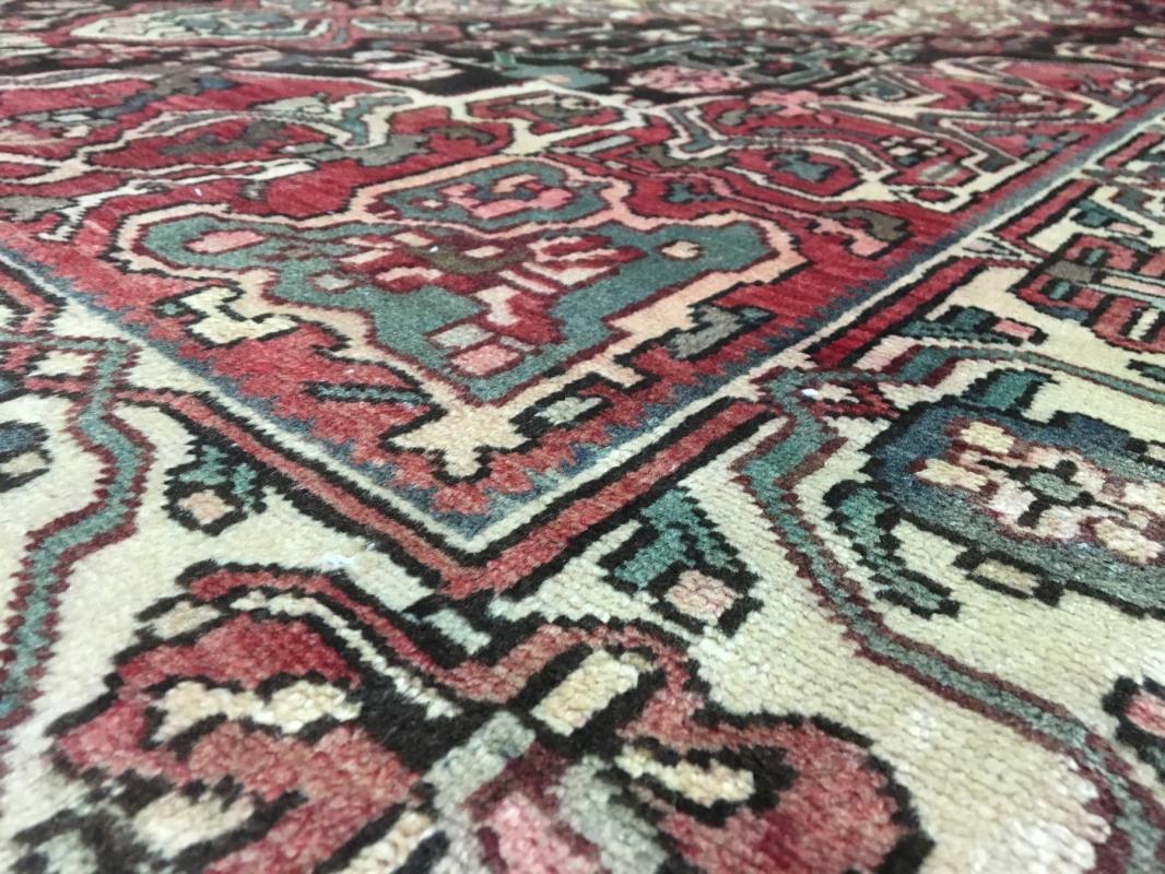 Vintage Handmade Persian Hamadan Oriental Runner Rug 4'11 x 9'4