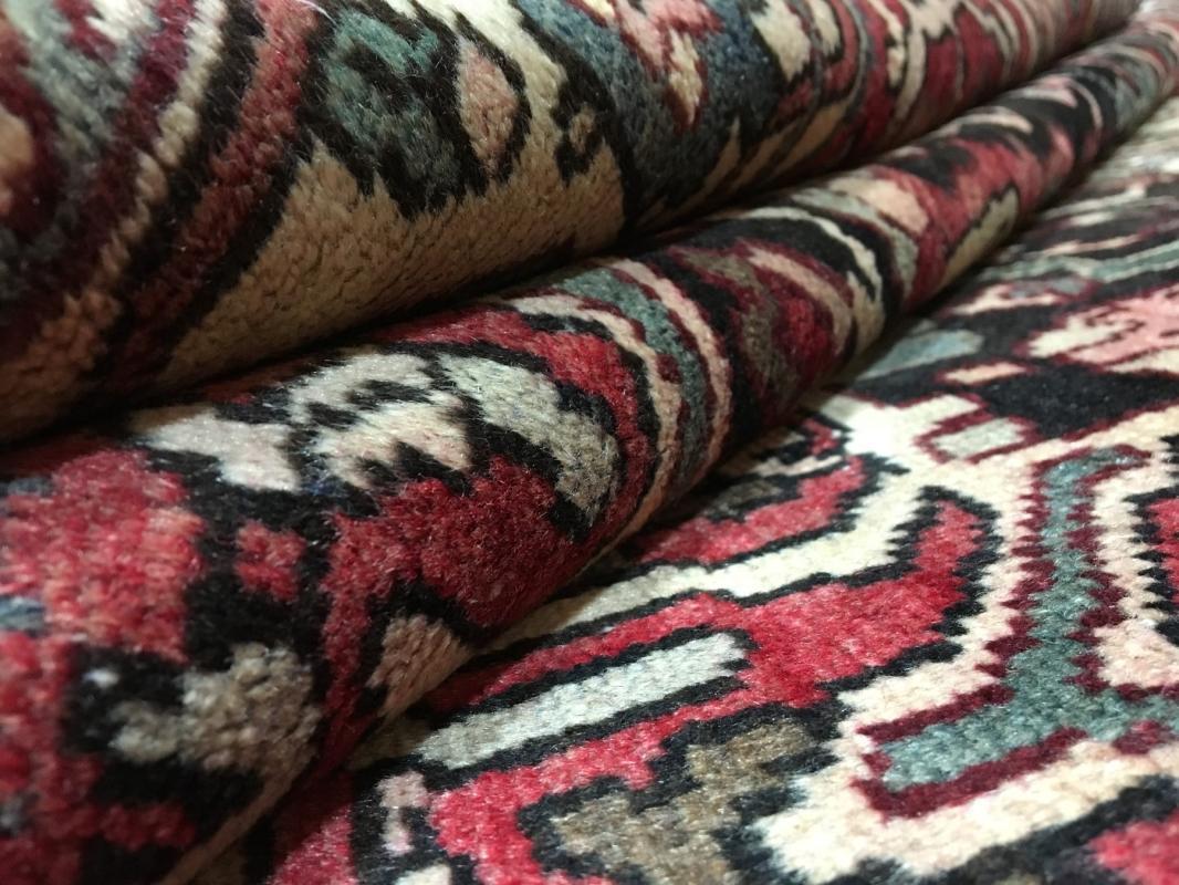 Vintage Handmade Persian Hamadan Oriental Runner Rug 4'11 x 9'4