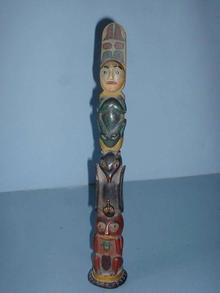 North West Coast America Totem,