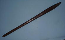 Aboriginal hand club. WITH STAND