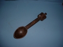 AFRIC AN TRIBAL SPOON IN WOOD.