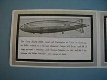 R101 MEMORIAL AIRSHIP CARD