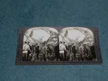 WW1 ZEPPELIN WRECKAGE. STEROGRAPH