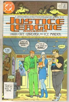 Justice League America #28 comic book near mint 9.4