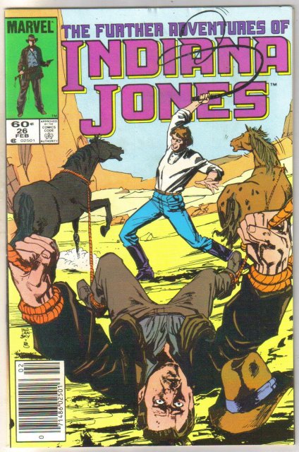 Further Adventures of Indiana Jones #26 comic book near mint 9.4