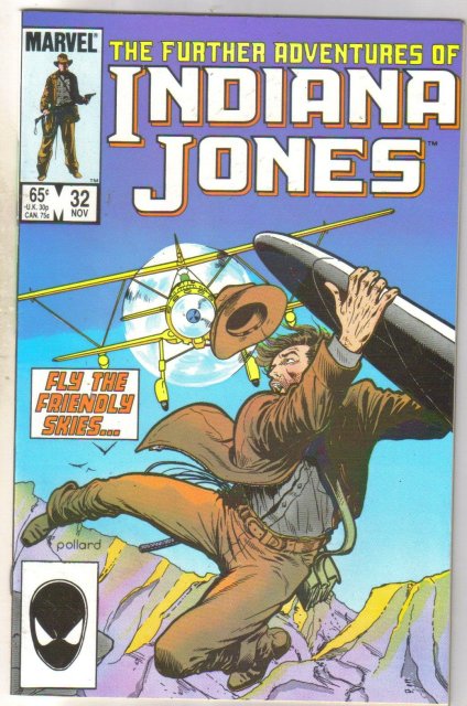 Further Adventures of Indiana Jones #32 comic book near mint 9.4
