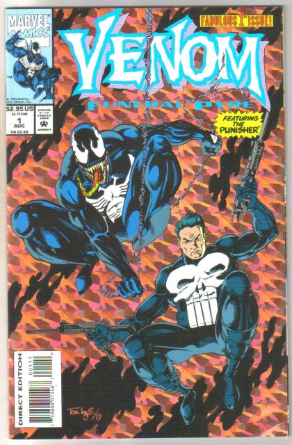 Venom Funeral Pyre #1 comic book mint 9.8