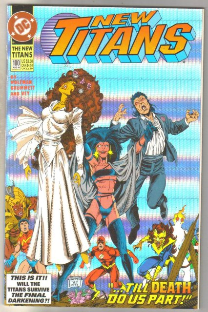 New Titans #100 comic book mint 9.8