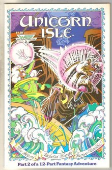 Unicorn Isle #2 comic book mint 9.8