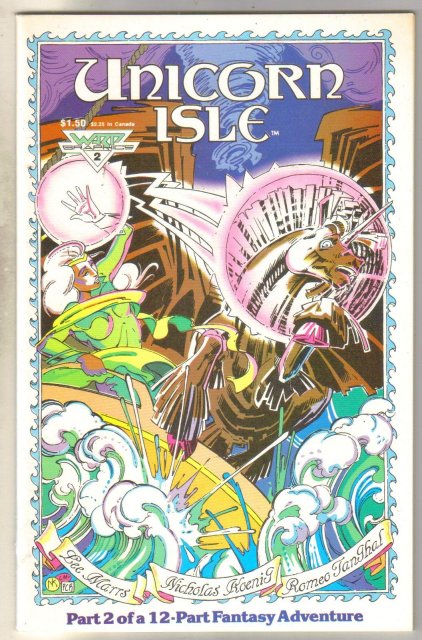 Unicorn Isle #2 comic book mint 9.8