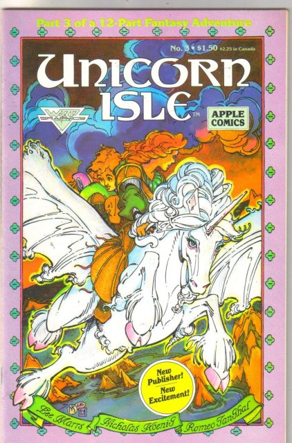 Unicorn Isle #3 comic book mint 9.8