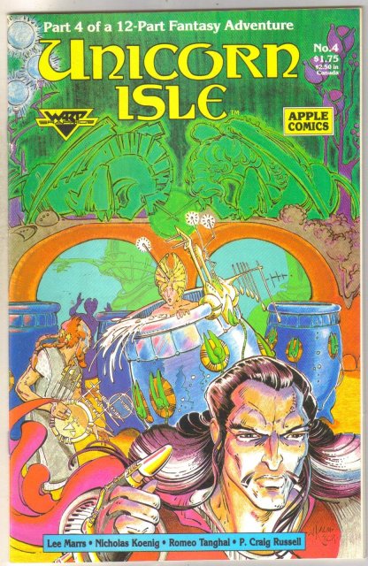 Unicorn Isle #4 comic book mint 9.8