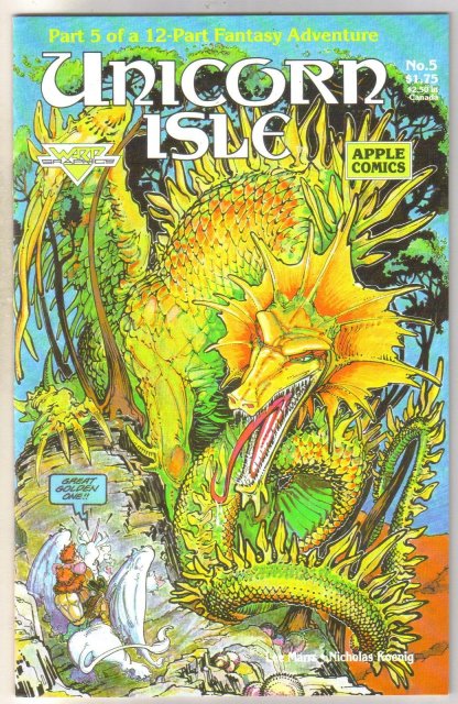 Unicorn Isle #5 comic book mint 9.8