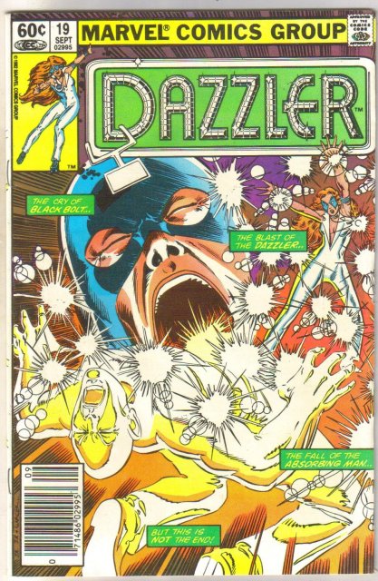 The Dazzler #19 comic book near mint 9.4