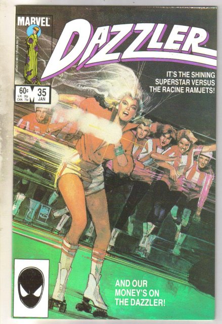 The Dazzler #35 comic book near mint 9.4