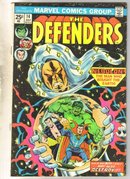 Defenders #14 comic book very good 4.0