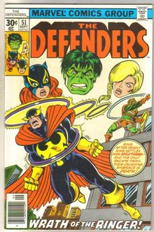 Defenders #51 comic book near mint 9.4