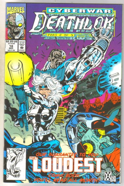Deathlock #18 comic book near mint 9.4