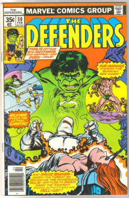 Defenders #56 comic book near mint 9.4