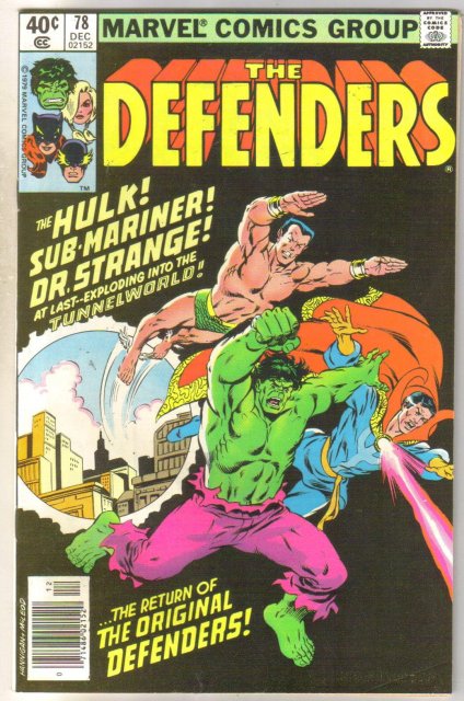 Defenders #78 comic book near mint 9.4