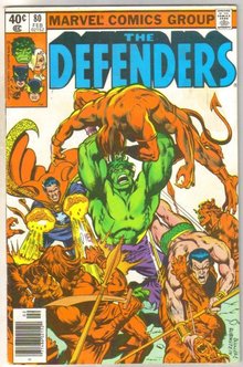 Defenders #80 comic book near mint 9.4