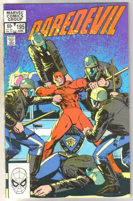 Daredevil #195 comic book near mint 9.4