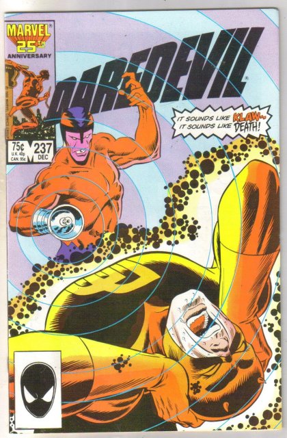 Daredevil #237 comic book near mint 9.4