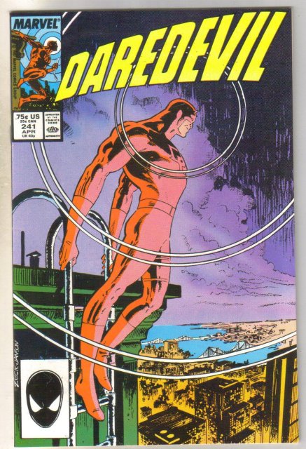 Daredevil #241 comic book near mint 9.4