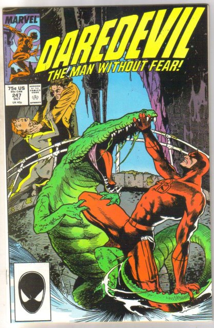Daredevil #247comic book near mint 9.4