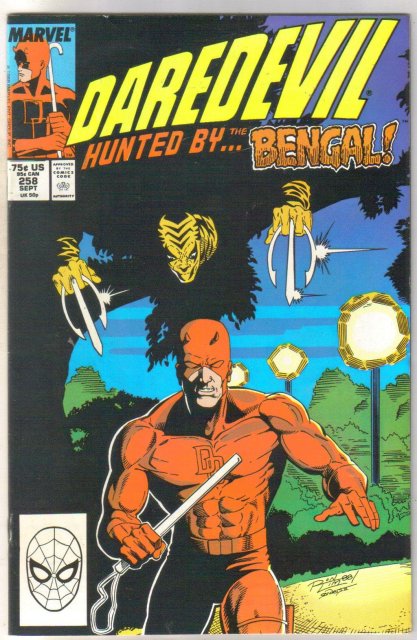 Daredevil #258 comic book near mint 9.4