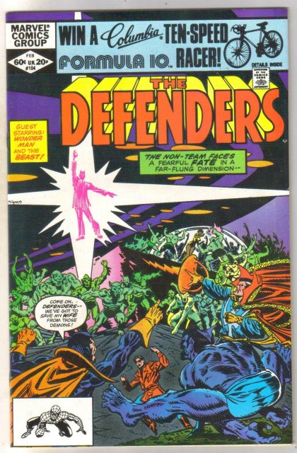 Defenders #104 comic book near mint 9.4