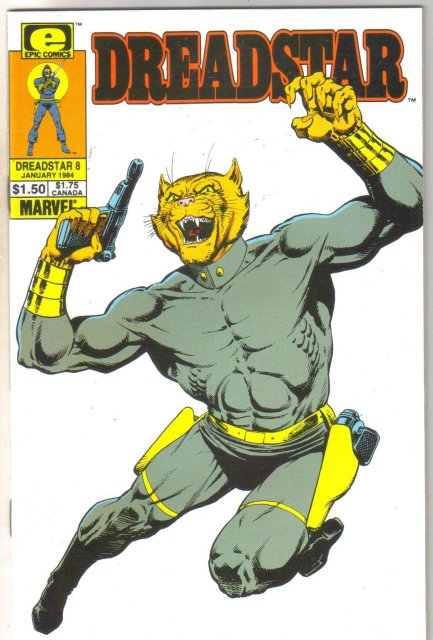Dreadstar #8 comic book near mint 9.4